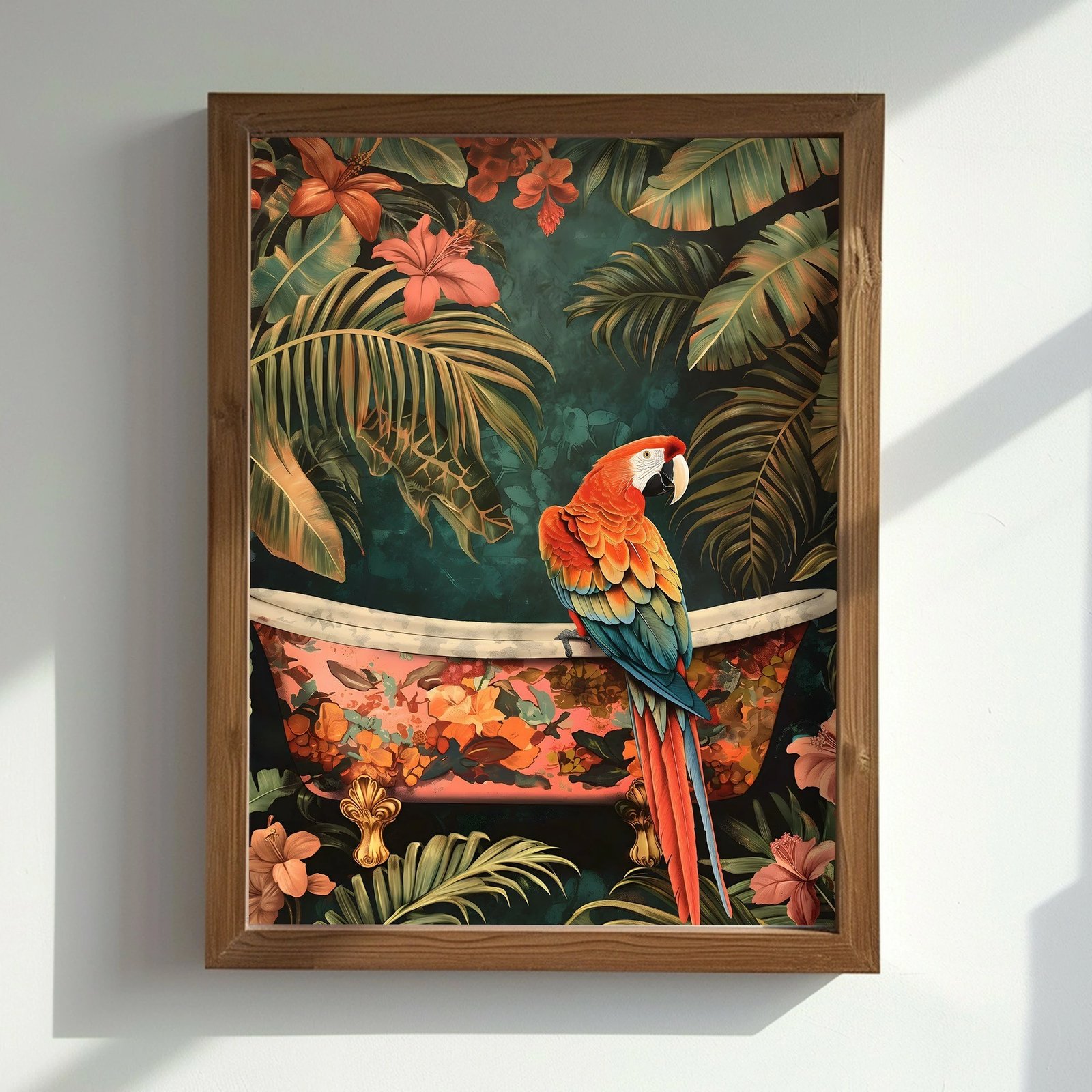 Pikturë dekorative me kornizë MDF, shumëngjyrëshe, Wallity AI178, 35x47x3.5cm