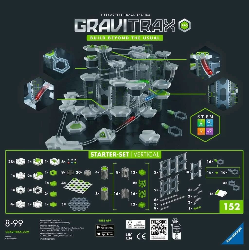 Set ndërtimi Ravensburger Gravitrax PRO Starter Set, plastikë