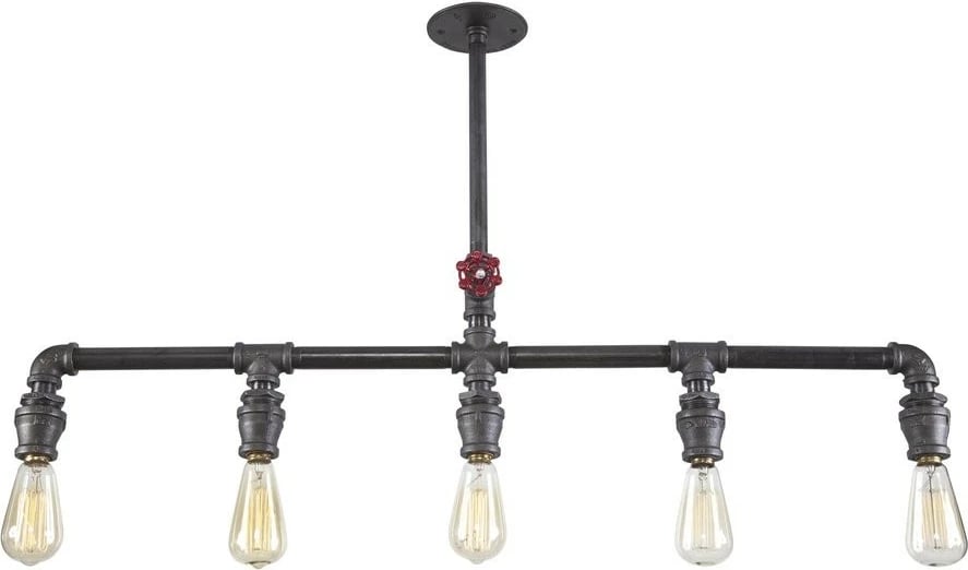 Llambë tavani industriale Opviq, Pp121, ngjyrë e zezë