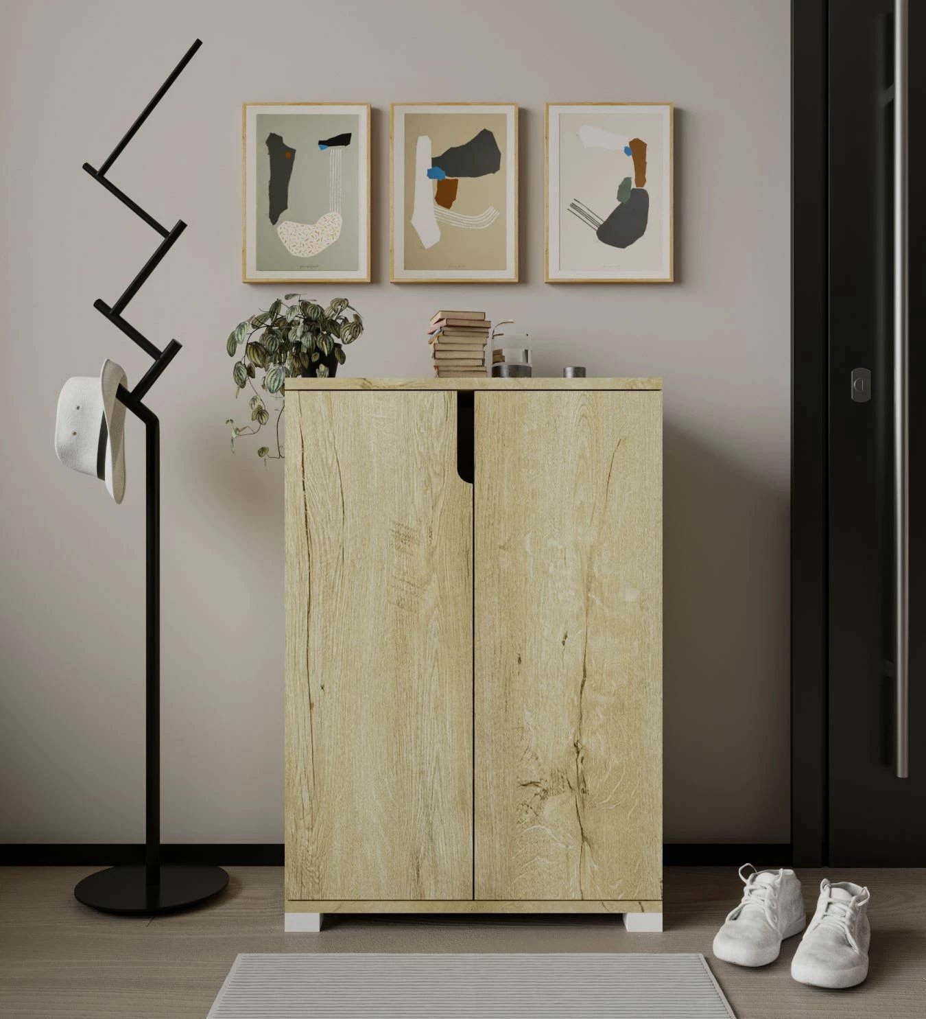 Dollap për këpucë Skye Decor, venedik - lis safir