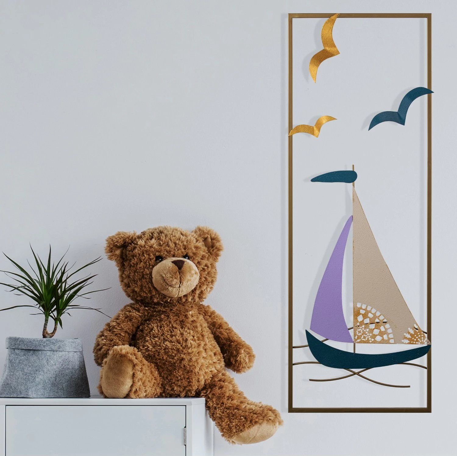 Aksesor dekorativ metalik, Wallity, Port de Cannes - 2