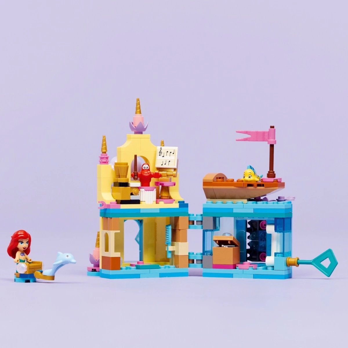 Set LEGO Disney Princess 43285 pallat mini magjik i Ariel, 179 pjesë, 5+