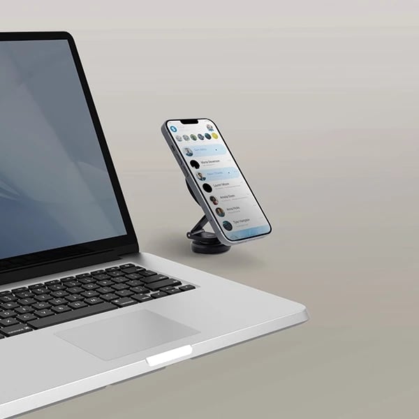 Mbajtës magnetik universal për celular UNIQ Velo, i zi