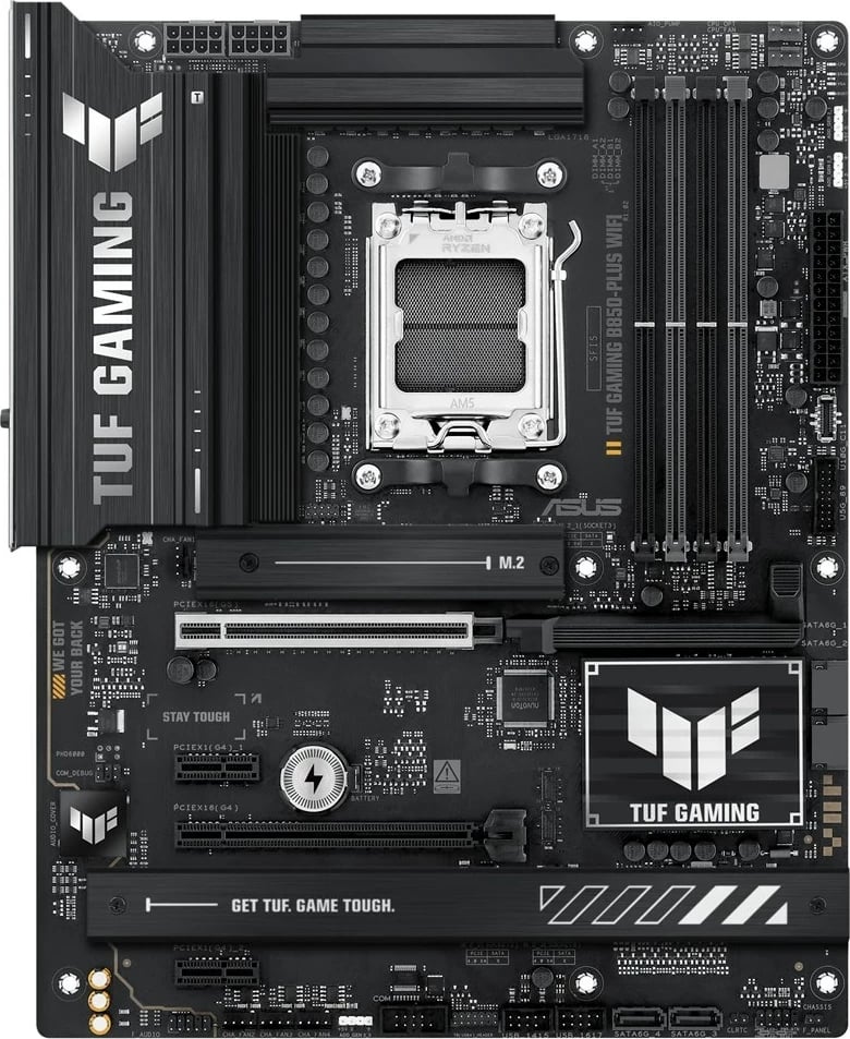 Pllakë amë ASUS TUF Gaming B850-PLUS, Socket AM5, ATX, E zezë