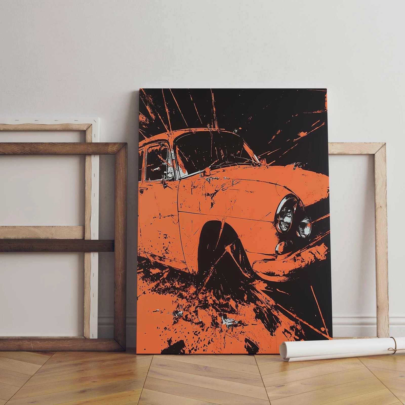 Pikturë dekorative në kanavacë, shumëngjyrëshe, Wallity, Hm_Cnvs26-29, 50x70cm