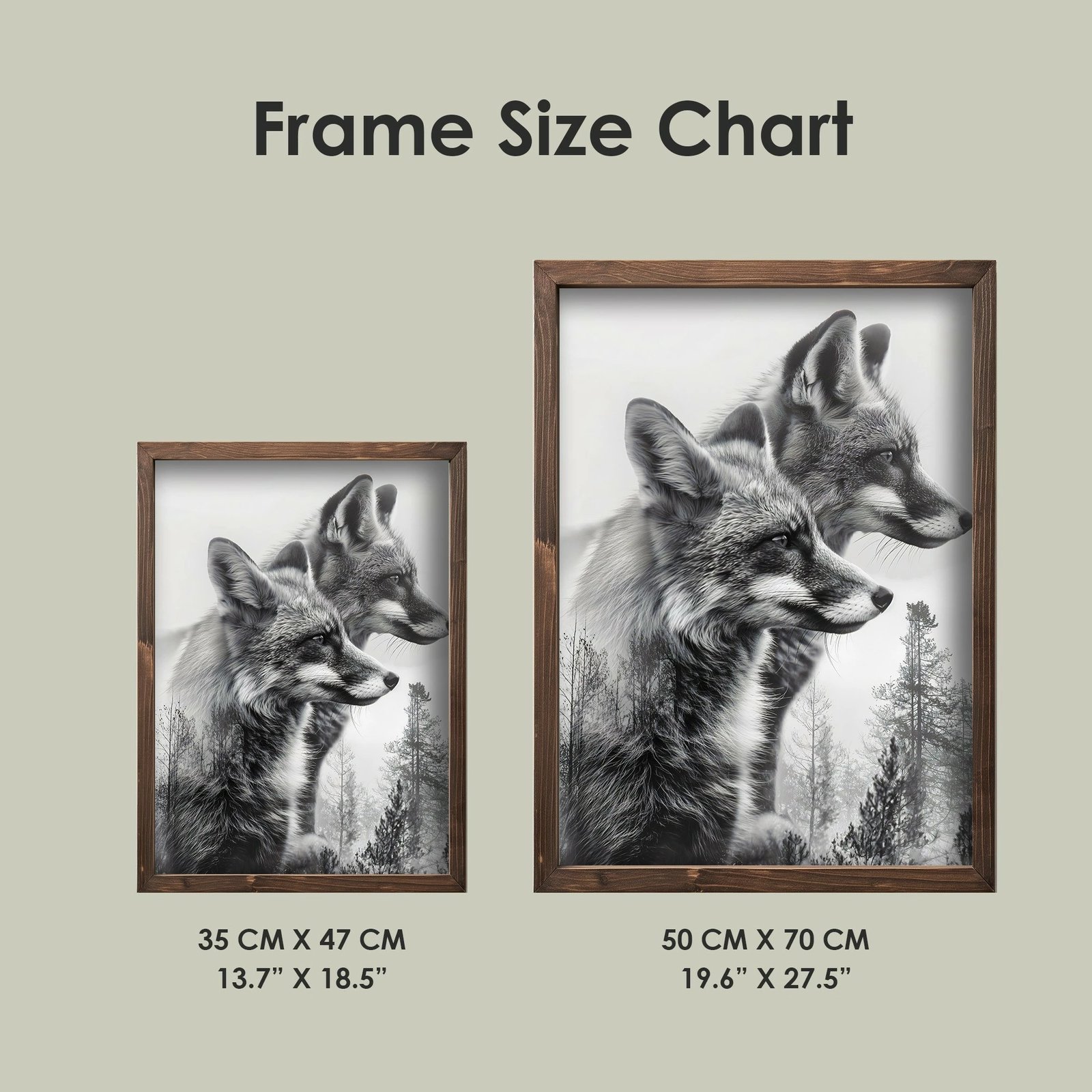 Pikturë dekorative me kornizë MDF, Wallity, TUN096-XL, shumëngjyrëshe, 50x70x3.5cm