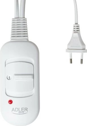 Jastëk elektrik Adler AD 7444, 38x38 cm, 2 nivele temperature, 80 W, mbrojtje nga mbinxehja, mbulesë polar e lareshme, rozë