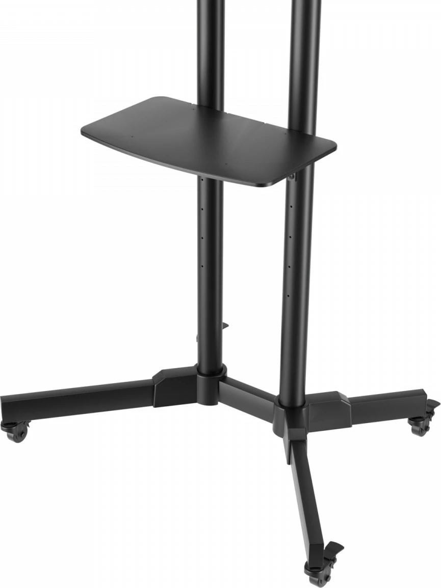 Stendë karrocë TV, TB, TB-ST1, për TV 32''-75'', 45 kg, VESA 600x400, e zezë