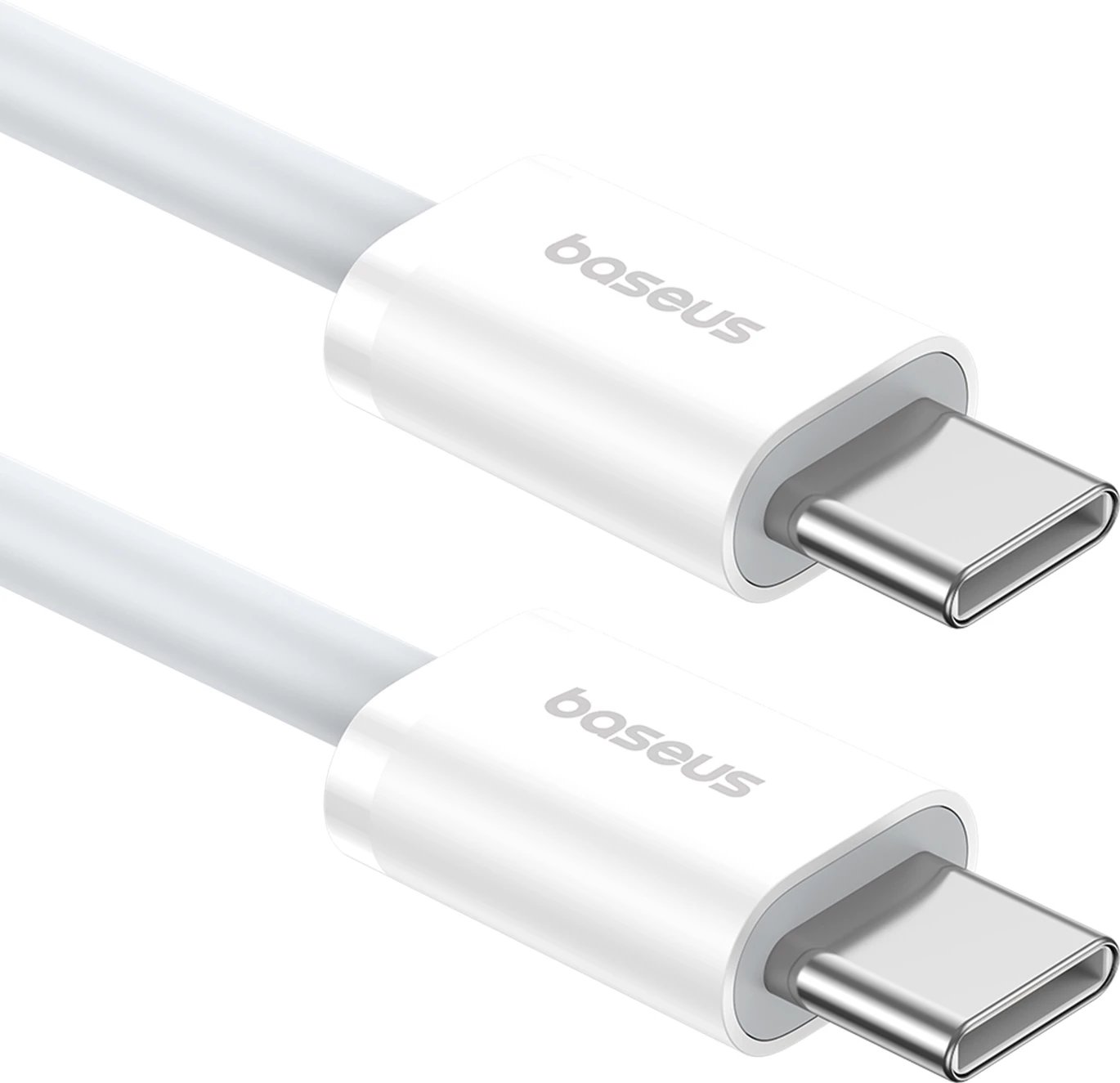 Kabllo USB-C në USB-C Baseus Superior Series II, 1m, 30W, Bardhë