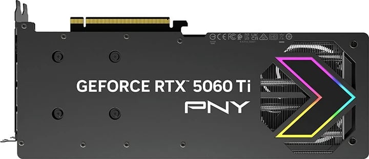 Kartë grafike PNY GeForce RTX 5060 Ti, 16GB, RGB, VCG5060T16TFXXPB1-O