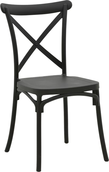 Karrige Crossie pp, ngjyrë gri e errët, 38x46.5x82cm