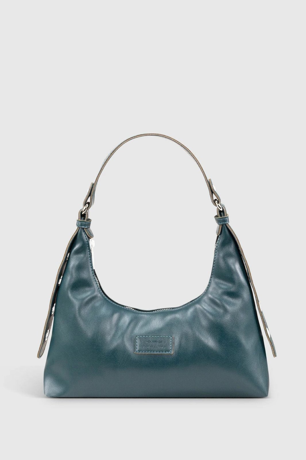 Çantë dore Zoozie, ngjyrë jeshile petrol, 205