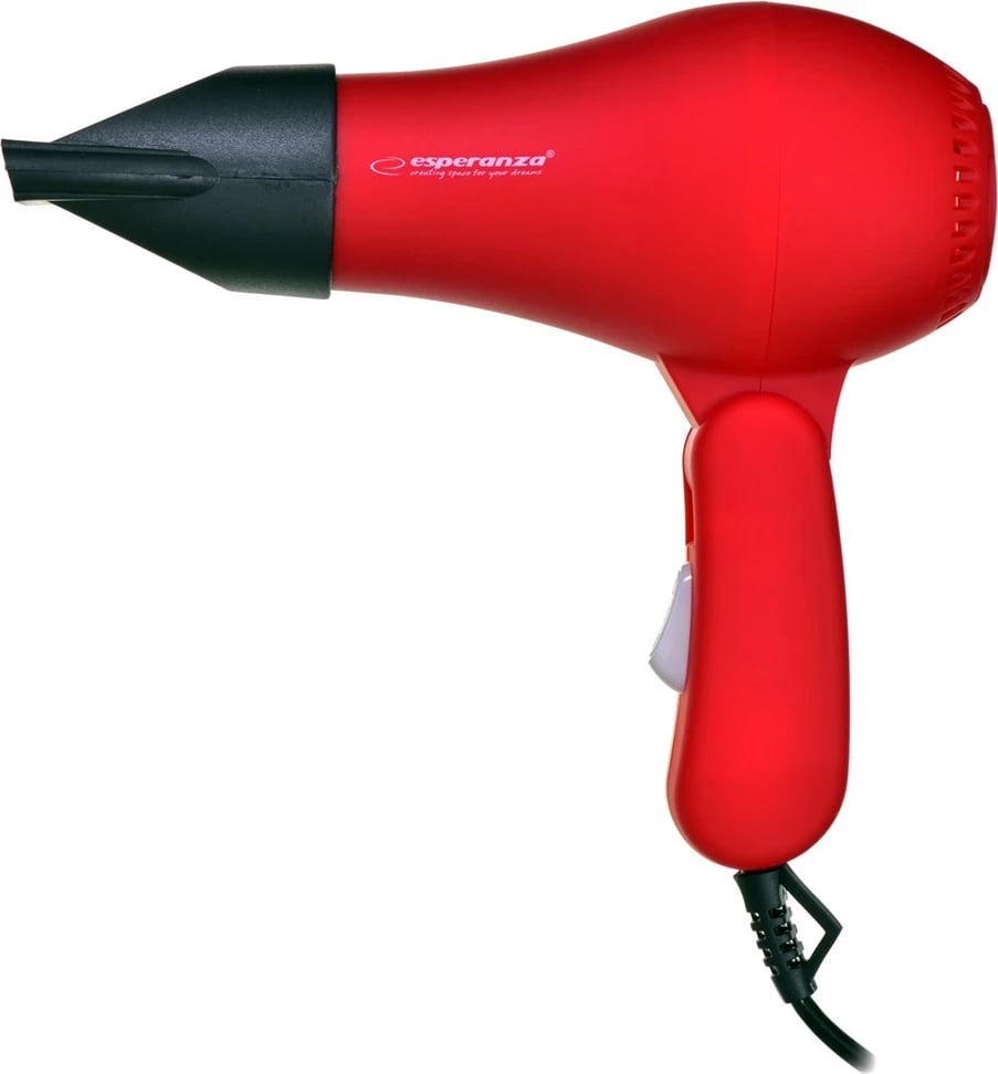 Tharëse për flokë Esperanza Aurora EBH003R, 750W, e kuqe