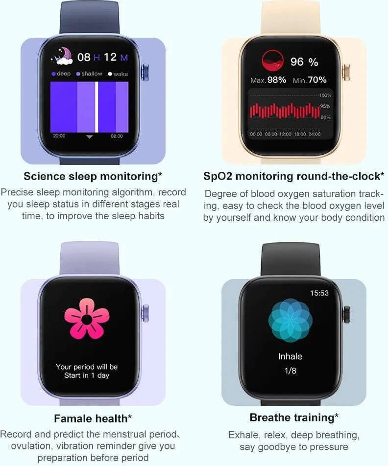 Orë e mençur Colmi P71, e zezë