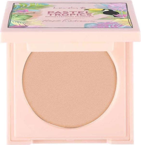 Pudër shkëlqyese për fytyrë Lovely PASTEL TROPIC