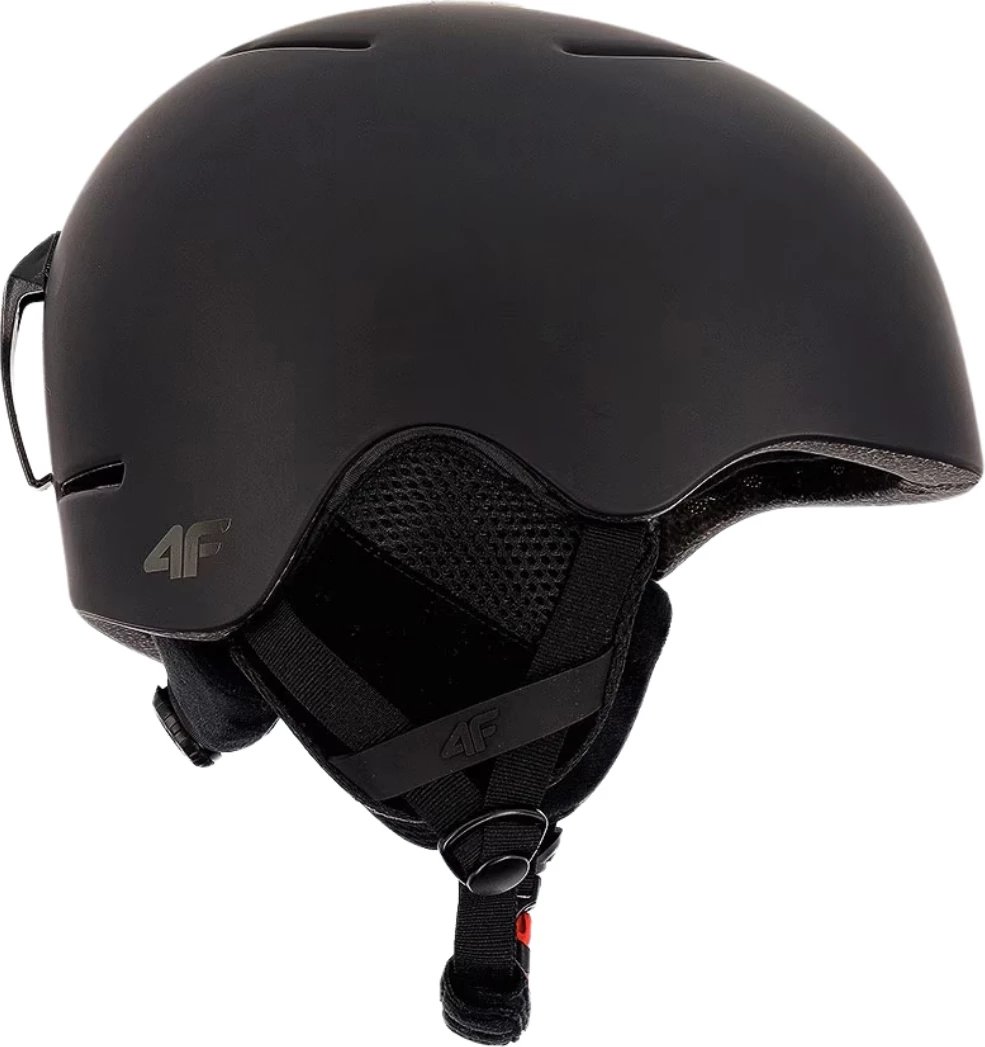 Helmetë ski për të dy gjinitë 4F, e zezë
