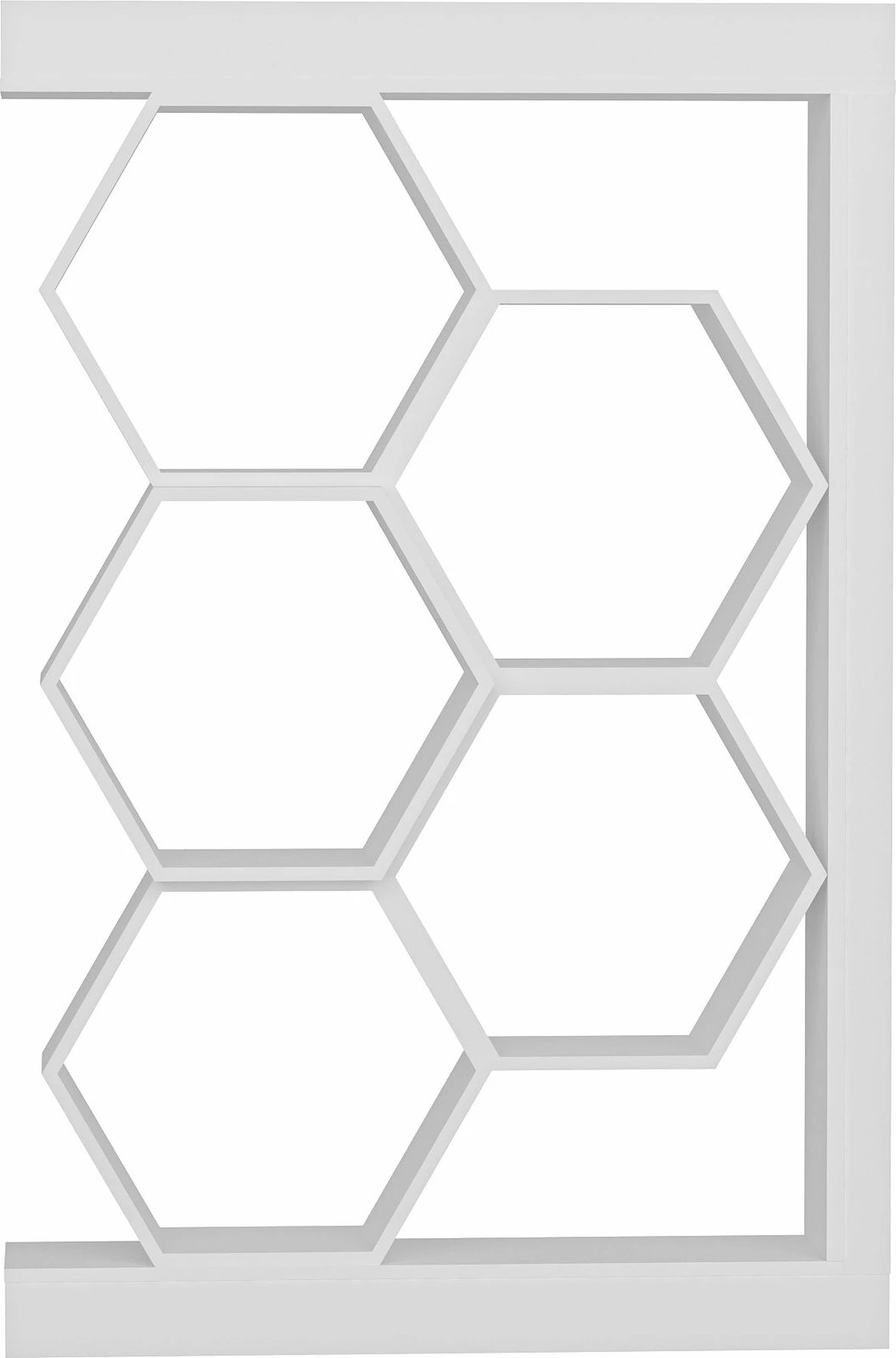 Raft librash modern Skye Decor Artemis, i bardhë