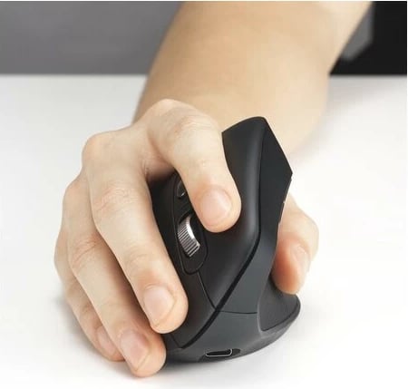 Maus Kensington Pro Fit Ergo MY630 EQ, vertikal, wireless + Bluetooth, 2400 DPI, i zi