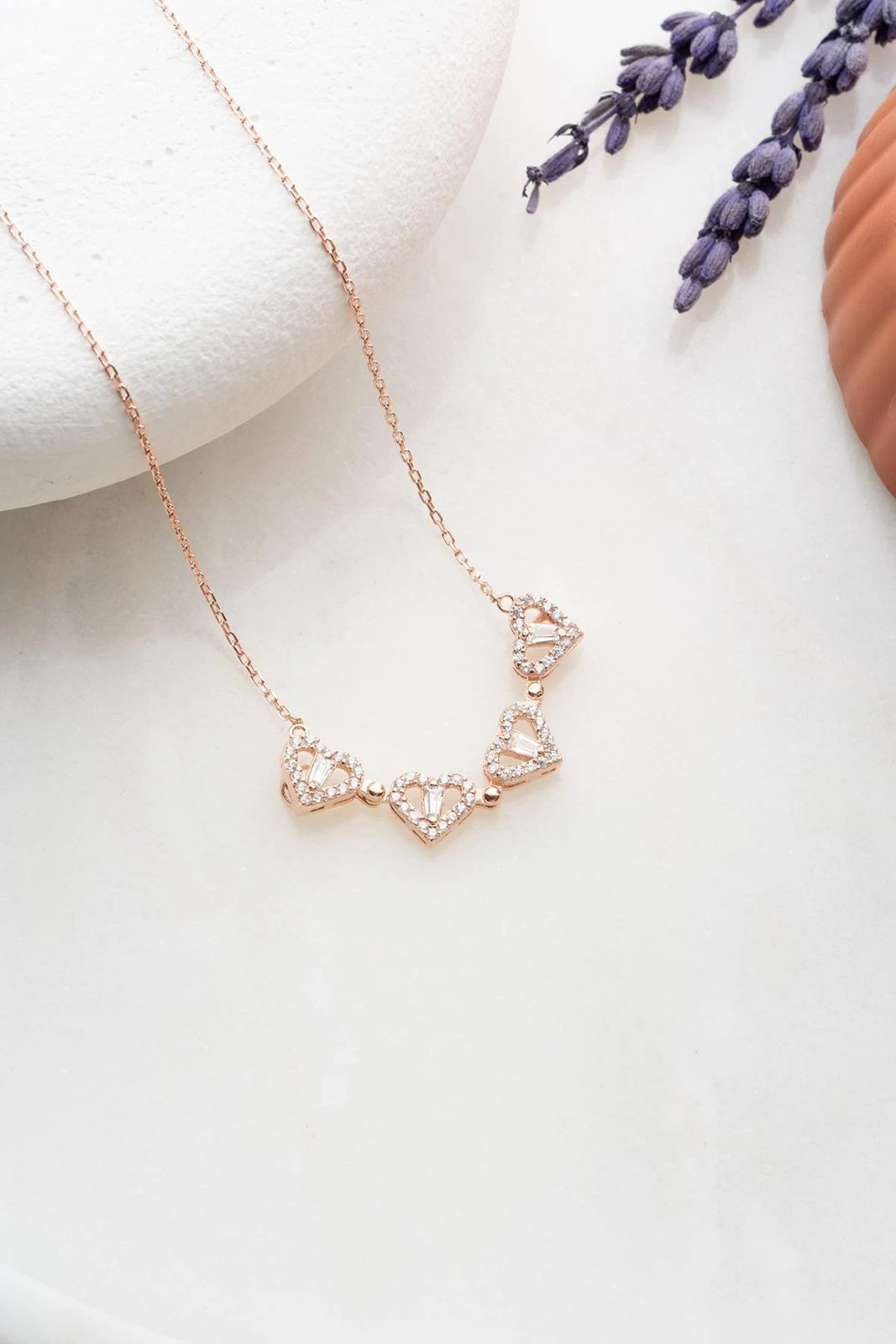 Varëse argjendi Jumeon, ngjyrë rozë e artë, NRZ999183 Varëse argjendi Jumeon, ngjyrë rozë e artë, NRZ999183