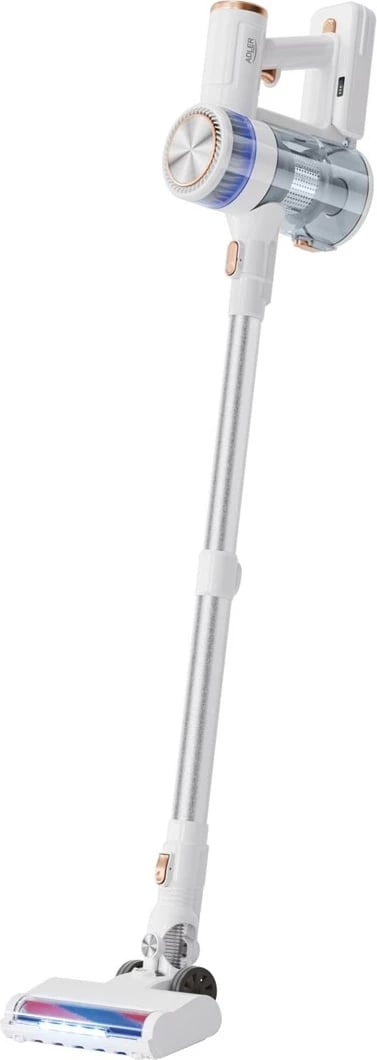 Fshesë me korrent pa kabllo Adler AD 7079, 0.4L, 2200 mAh, E bardhë