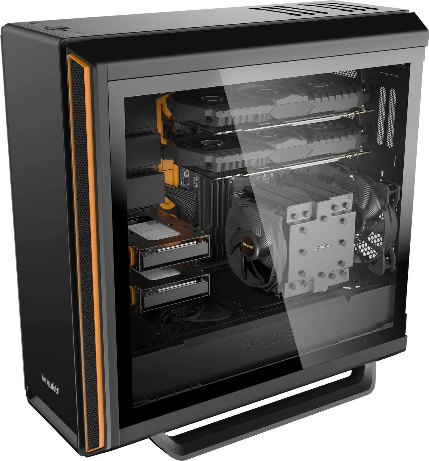 Panel anësor kasë be quiet! Silent Base 801/601, xham i temperuar, transparent