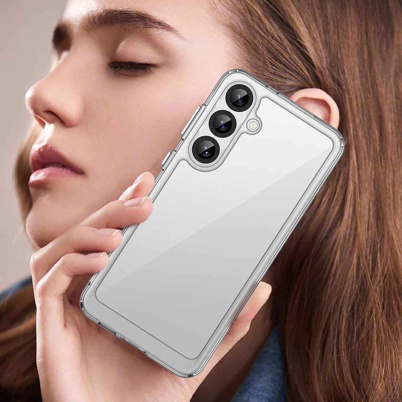 Mbështjellës Hurtel Outer Space Case për Samsung Galaxy A36, Transparent