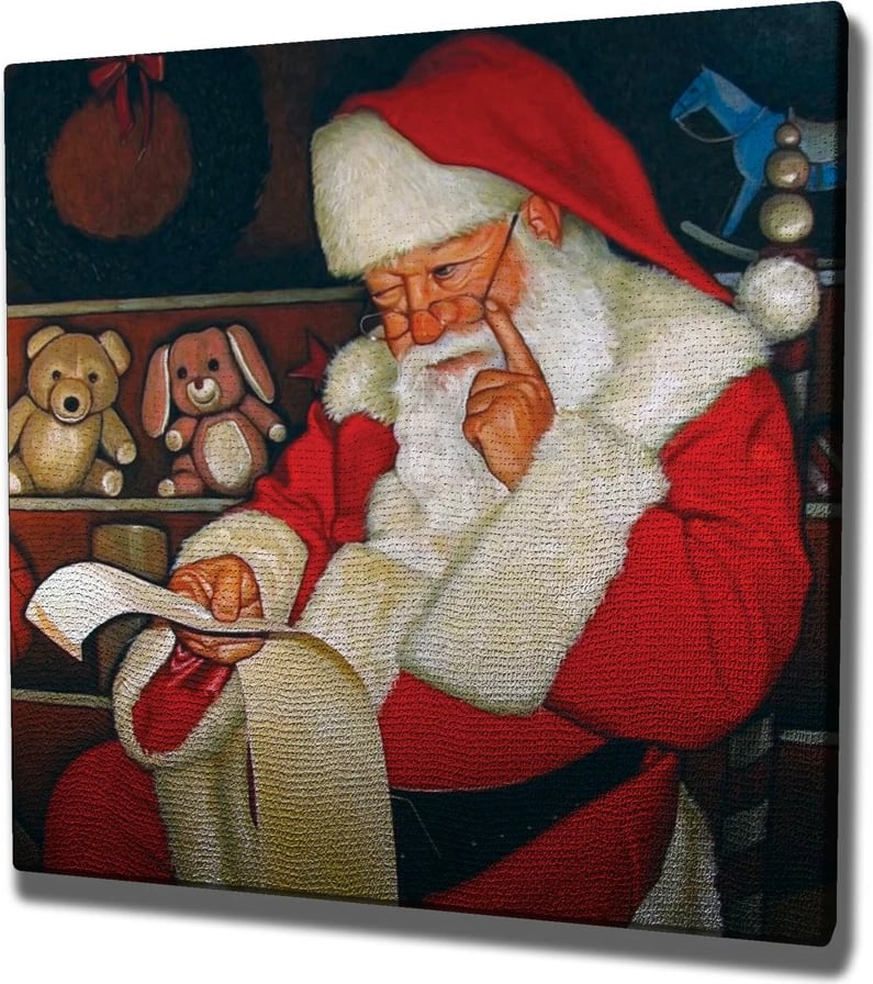 Pikturë dekorative në kanavacë, shumëngjyrëshe, Wallity, KC186, 45x45cm