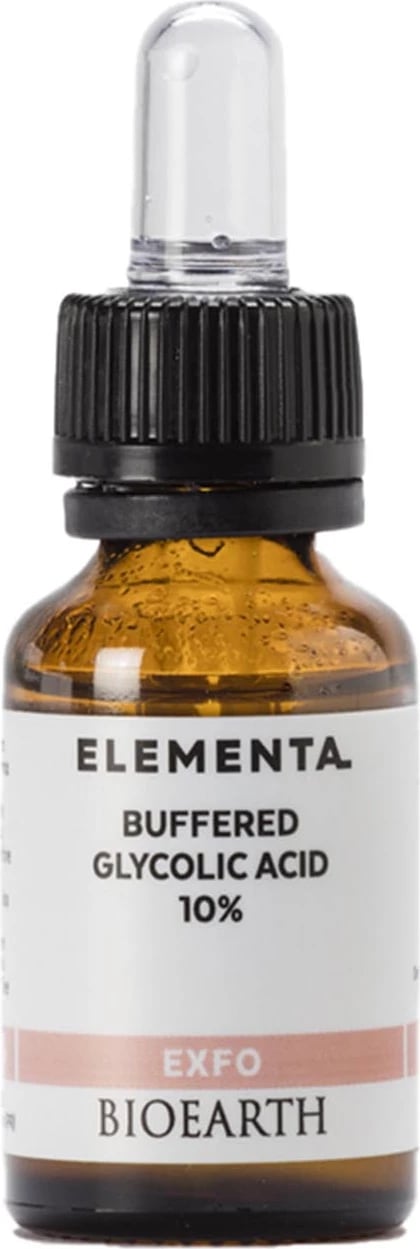 Serum eksfoliant për fytyrë Bioearth Elementa Concentrado Exfo Acido Glicolico unisex 15ml