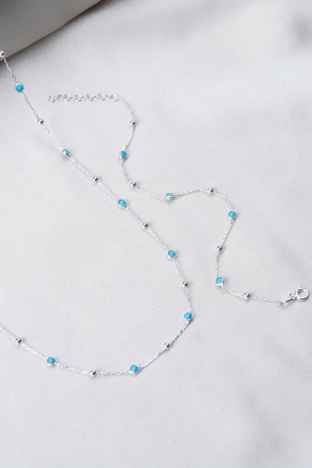 Byzylyk argjendi, ngjyrë e kaltër, Jumeon, TFNY65233