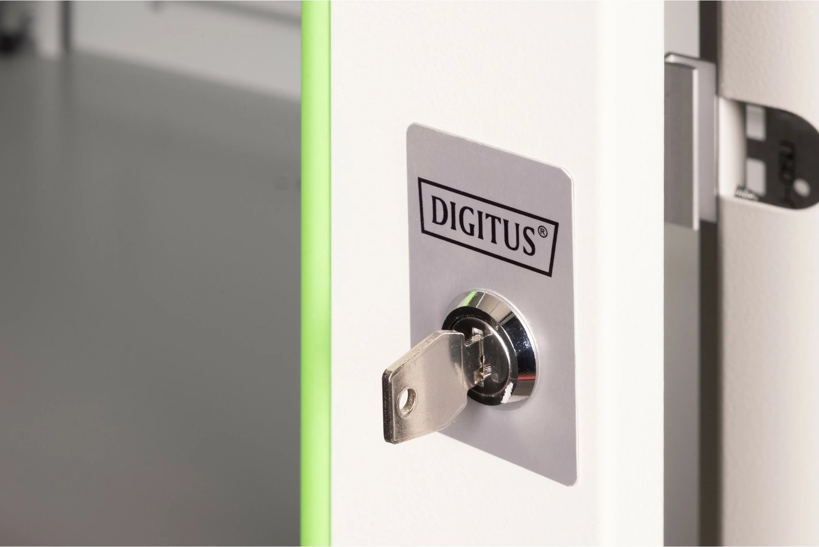 Kasë muri Digitus Unique 7U 420x600x450mm, xham, gri