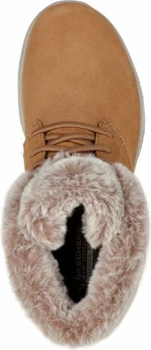 Çizme për femra Skechers, ngjyrë kafe
