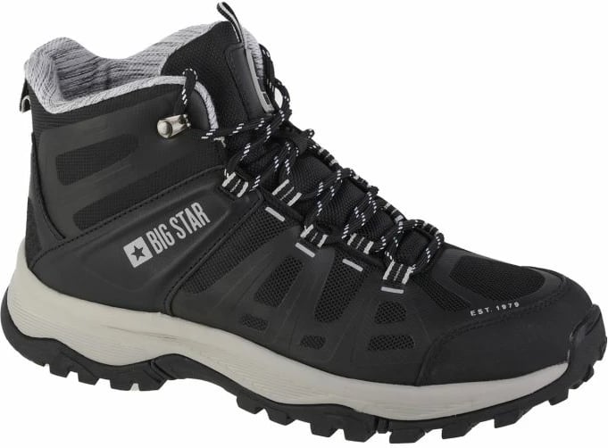 Këpucë për meshkuj Big Star, për hiking dhe lifestyle, të zeza