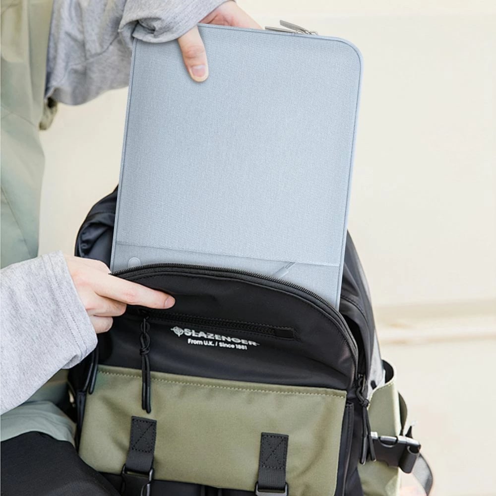 Mbështjellës laptopi Tech-Protect Sleeve, 13-14 inç, Kaltër