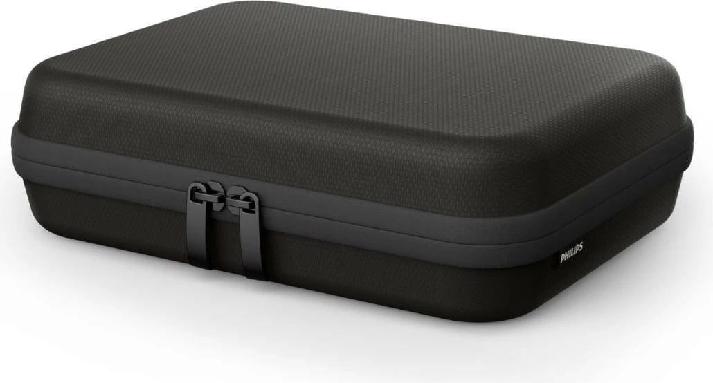 Dyktafon Philips VoiceTracer DVT8115, 8GB, mikrofon 360°, microSDHC 32GB, Zi/Argjendtë