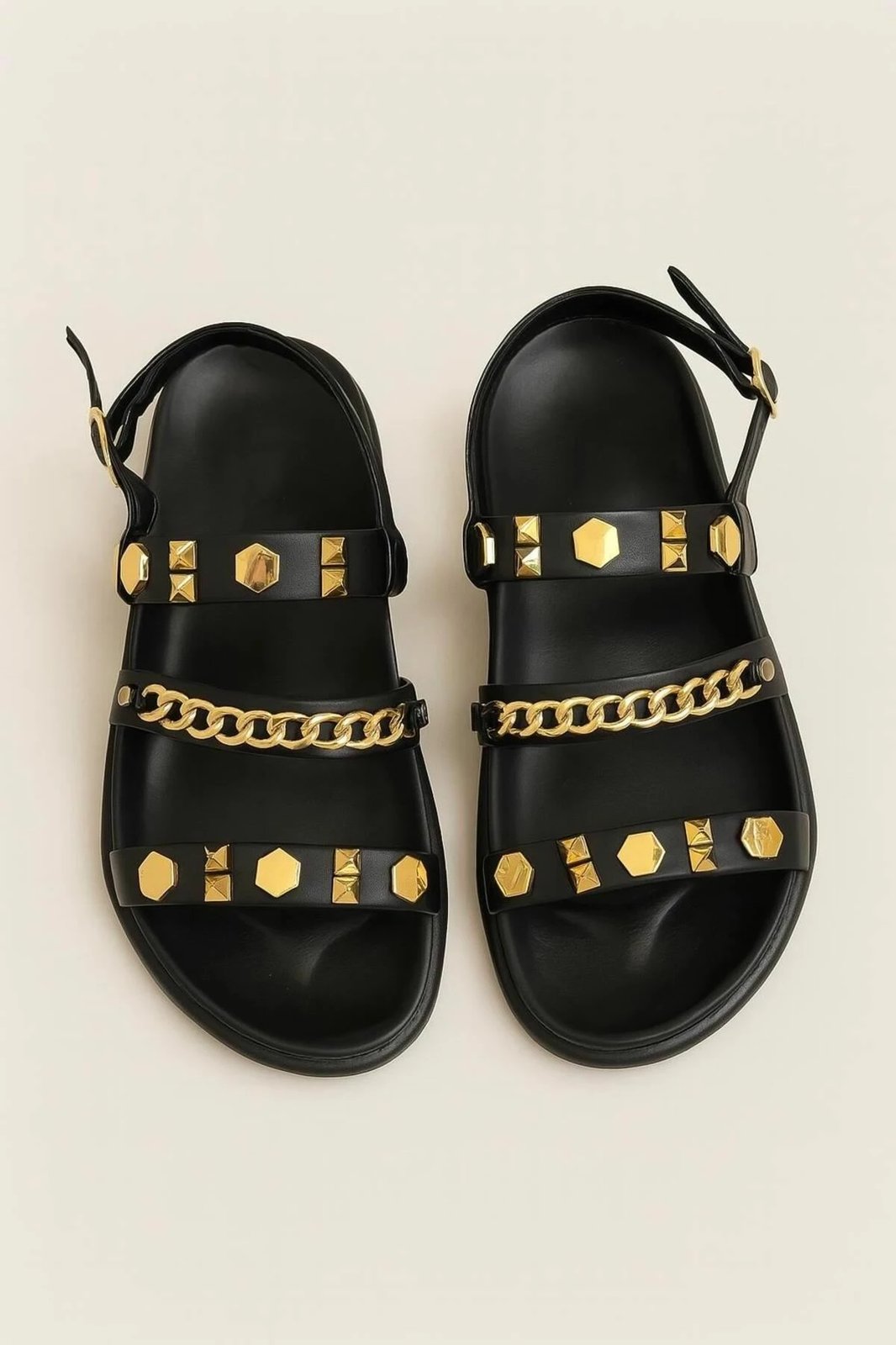 Sandale për gra, Jumeon, MK1340225YR20-001, të zeza