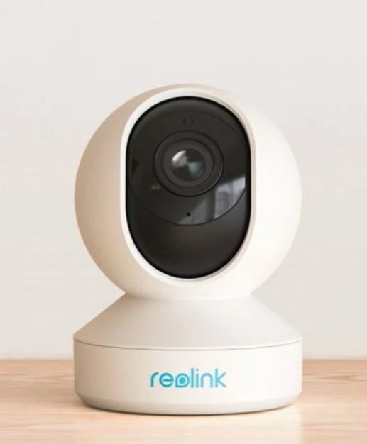 Kamerë e mençur PTZ Reolink E-Series E340, WiFi, për brenda, Full HD, e bardhë
