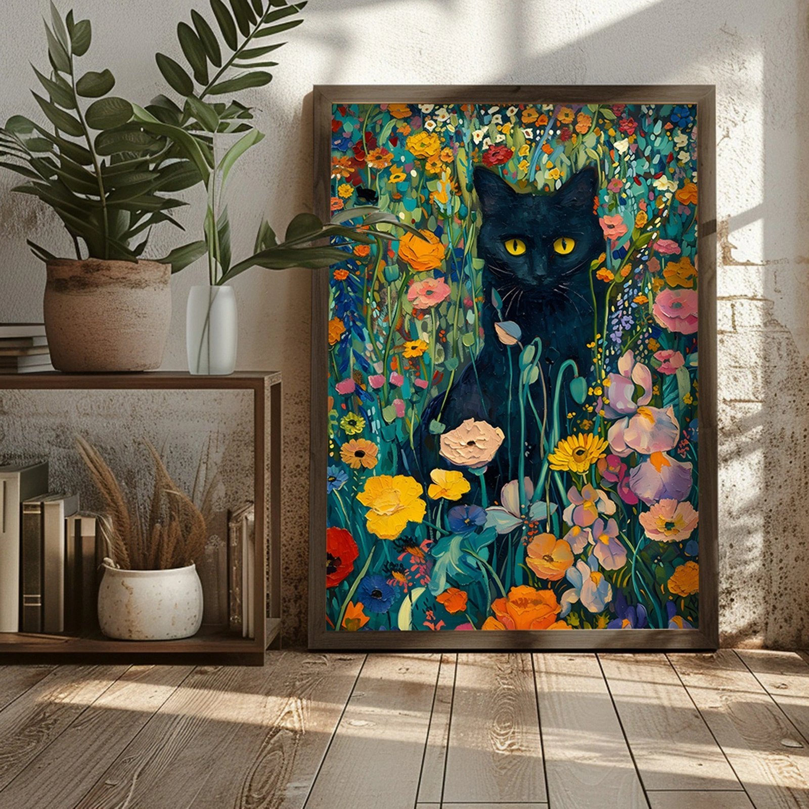 Pikturë dekorative me kornizë MDF, Wallity, AI113