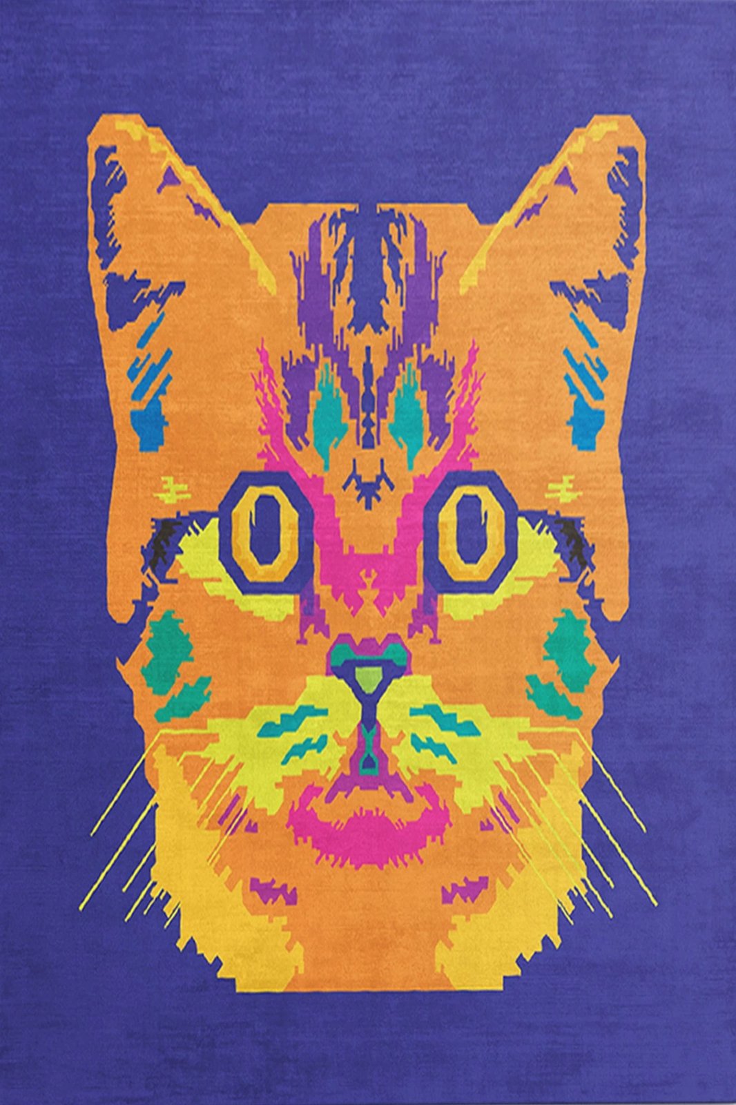 Qilim për korridor, shumëngjyrësh, 100x150cm, Conceptum Hypnose, KHMFESTO033KEÇE