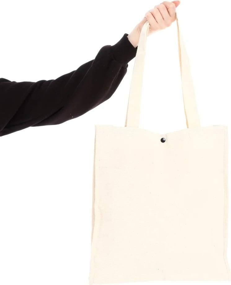 Çantë tote Zoozie Bags, krem, 47x36x8cm