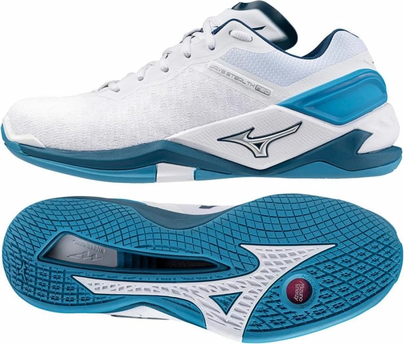 Atlete për handball për meshkuj Mizuno, të bardha