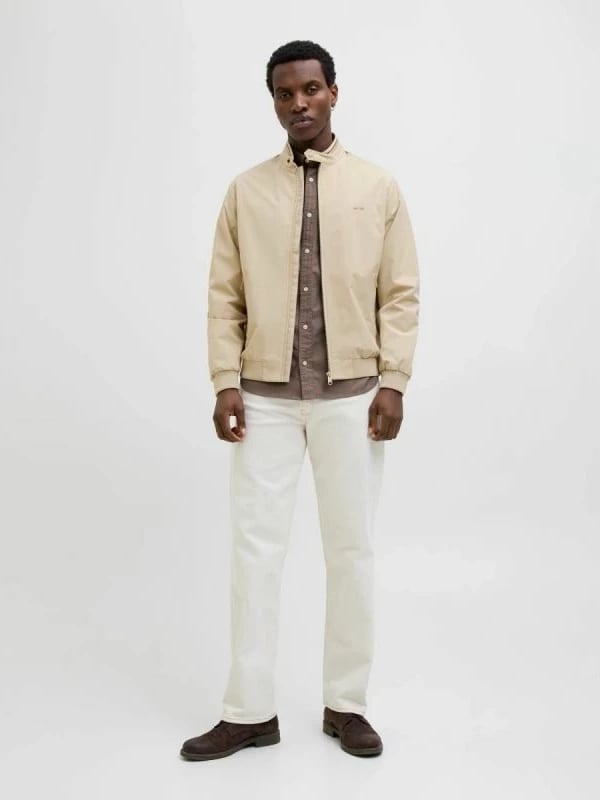 Jakne për meshkuj Jack&Jones, e bardhë