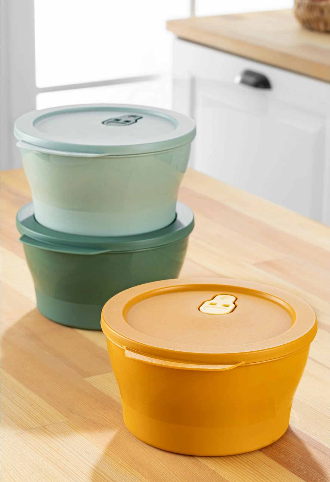 Set kuti plastike për organizim (3 copë), Hermia, GST3LU-2LT