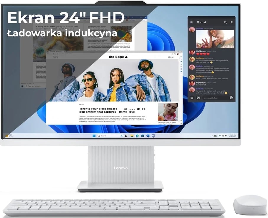 Kompjuter Lenovo IdeaCentre AIO 24IRH9, Intel® Core™ i5, Cloud Grey