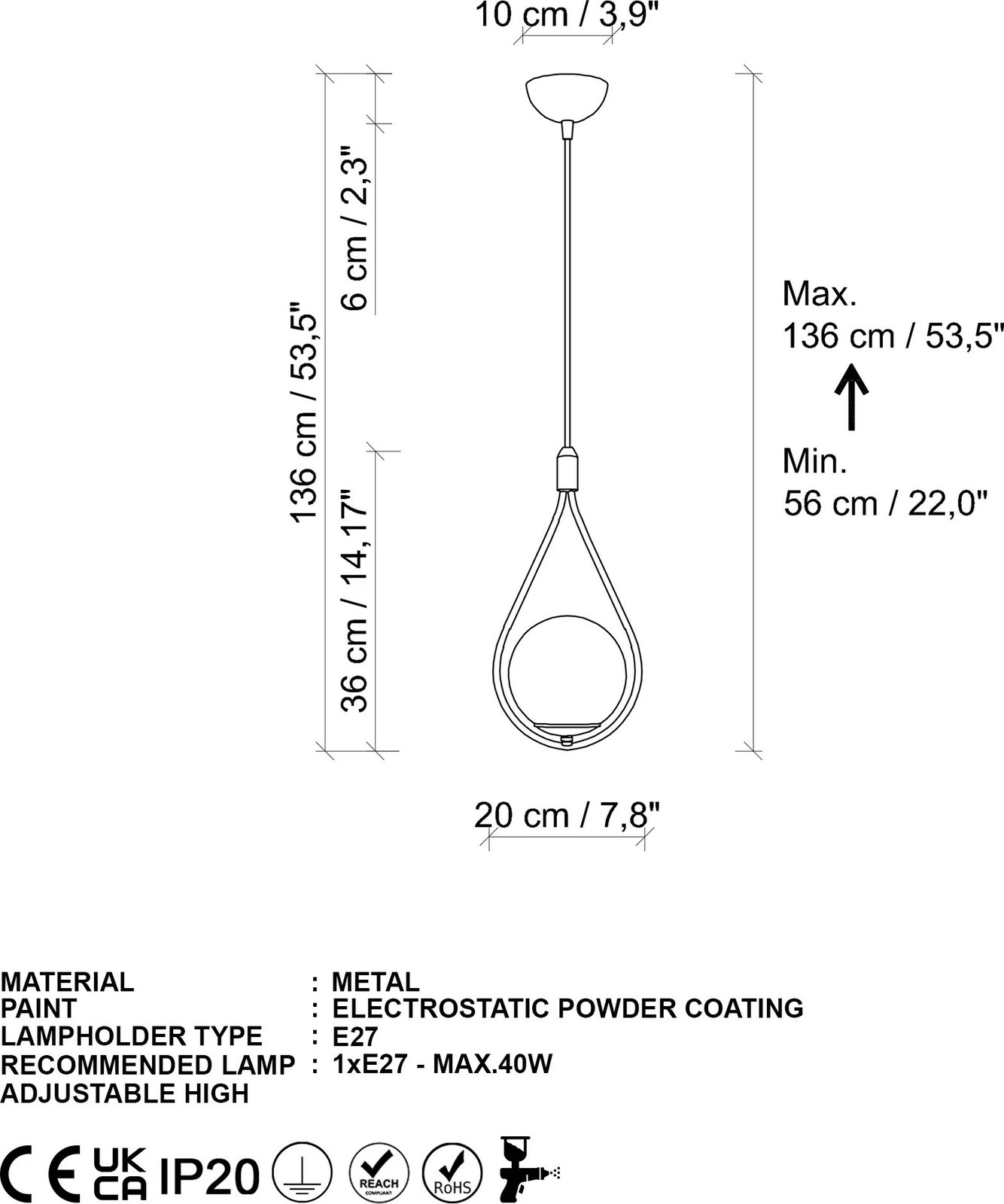 Llambë tavani Opviq Mudonı, ngjyrë ari, MR-937-1