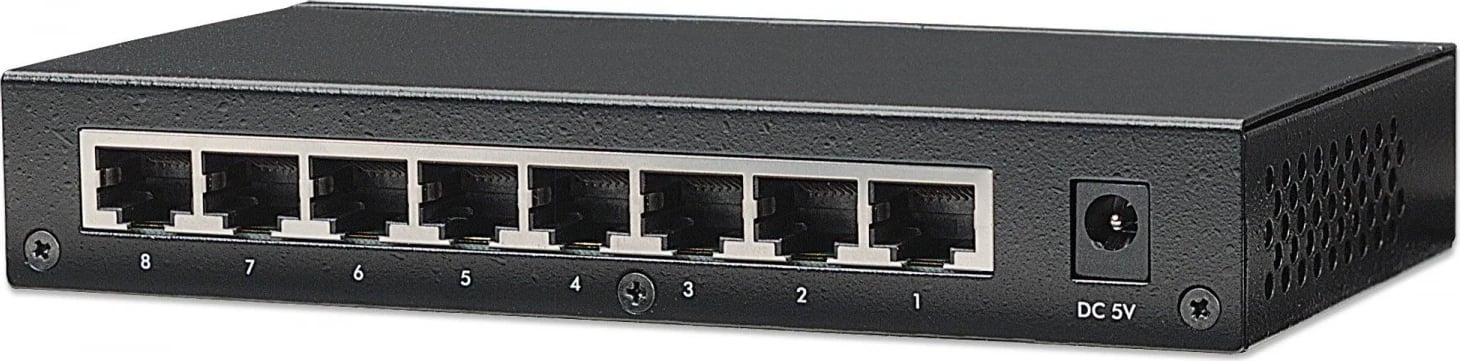 Switch Gigabit Intellinet për zyre, 8 porta