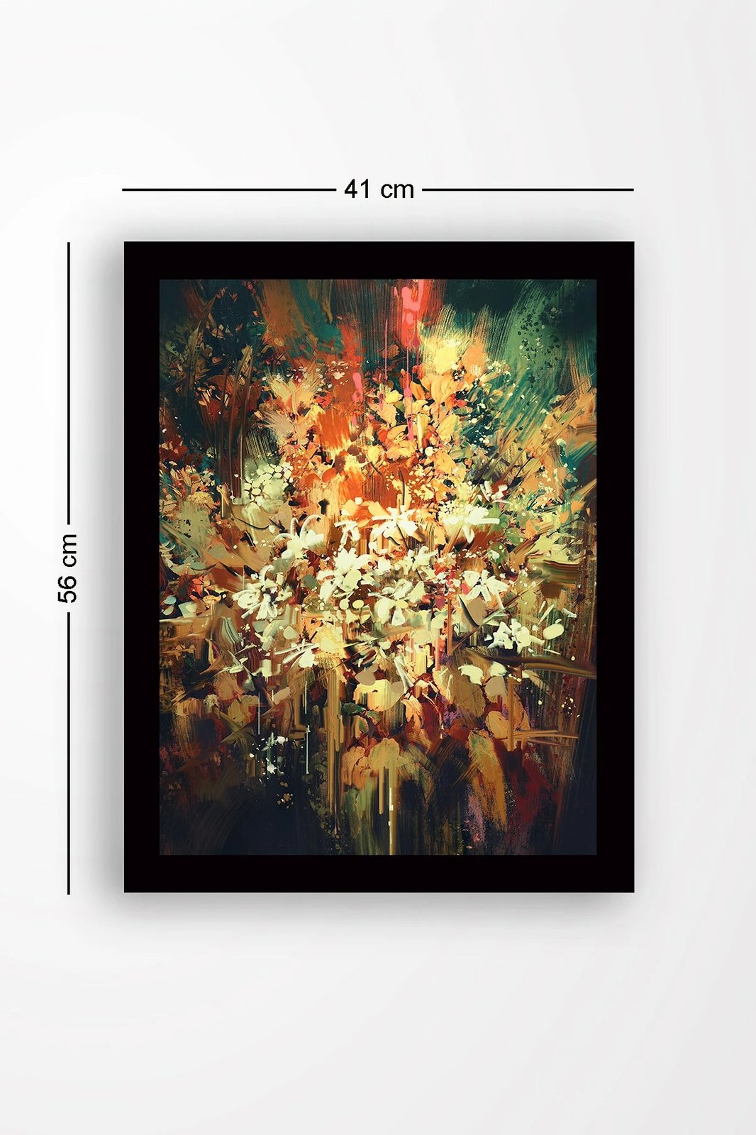 Pikturë dekorative me kornizë MDF, shumëngjyrëshe, SC0156