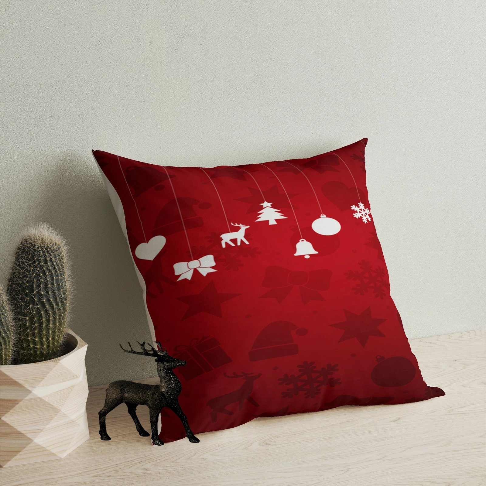 Jastëk dekorativ Aberto Design, YY202318, shumëngjyrësh, 43x43cm