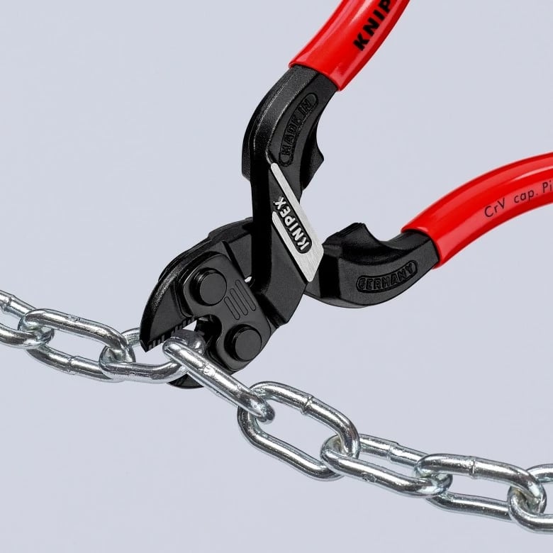 Vegël dore Knipex 71 31 160, 160mm, PVC, e kuqe/zezë