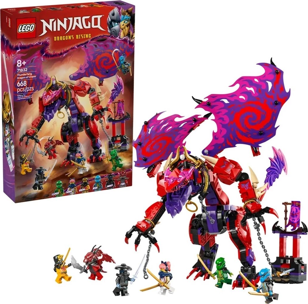Lego NINJAGO 71832 Thunderfang Dragon of Chaos