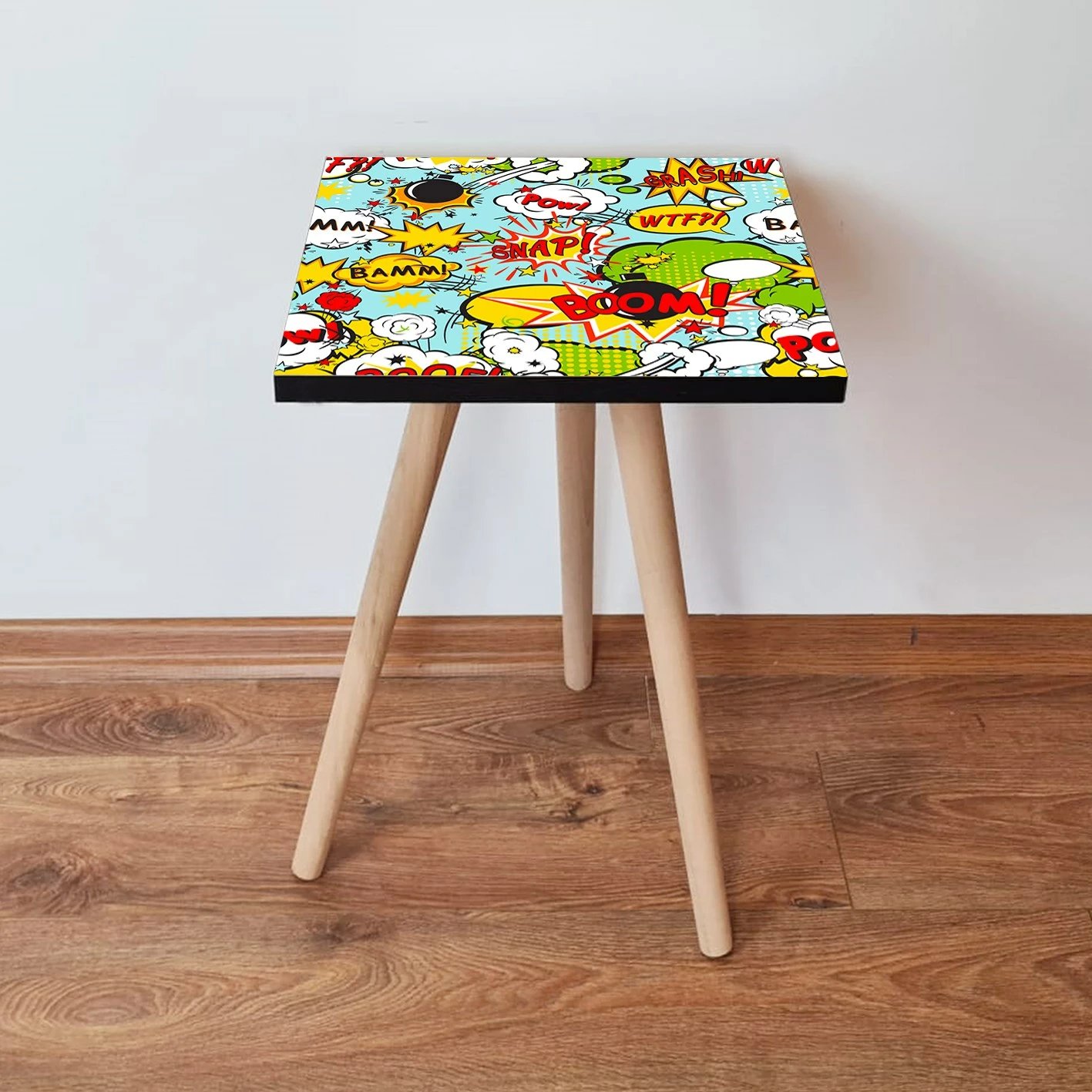 Tavolinë anësore Skye Decor, Shp9, shumëngjyrëshe